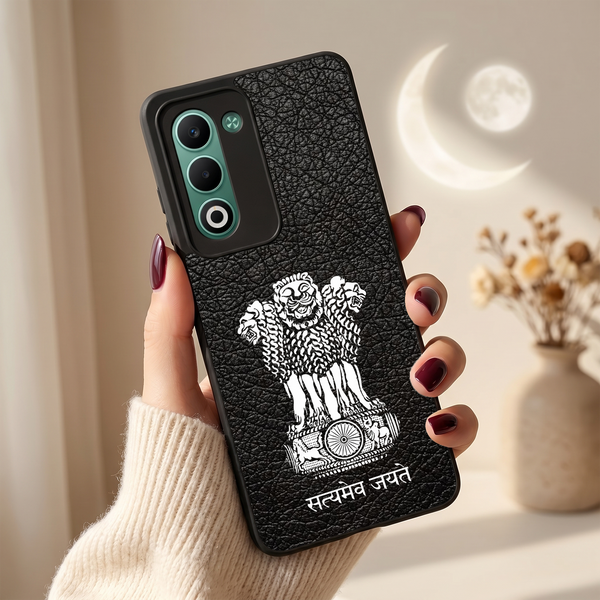 Black Satyamev Jayate MB Case for Oppo A5 5G