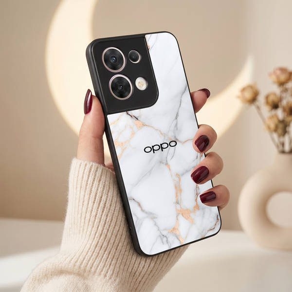 Copper Luxe Marble MB Case for Oppo Reno 8