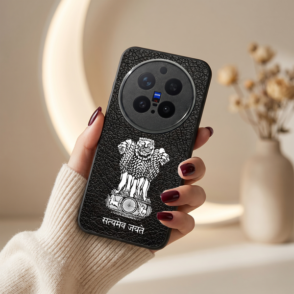 Black Satyamev Jayate MB Case for Vivo X300 Pro