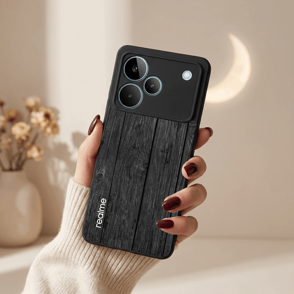 Dark Wood MB case for Realme P4 Pro