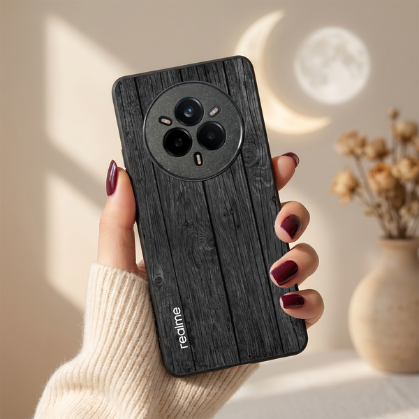 Dark Wood MB Case for Realme 14 Pro
