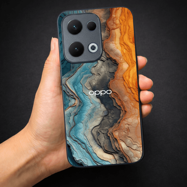 Layered Marble MB Case for Oppo Reno 13