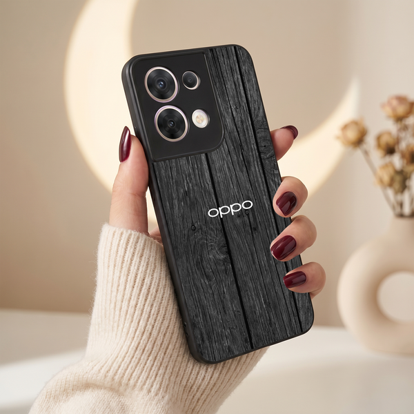 Dark Wood MB Case for Oppo Reno 8