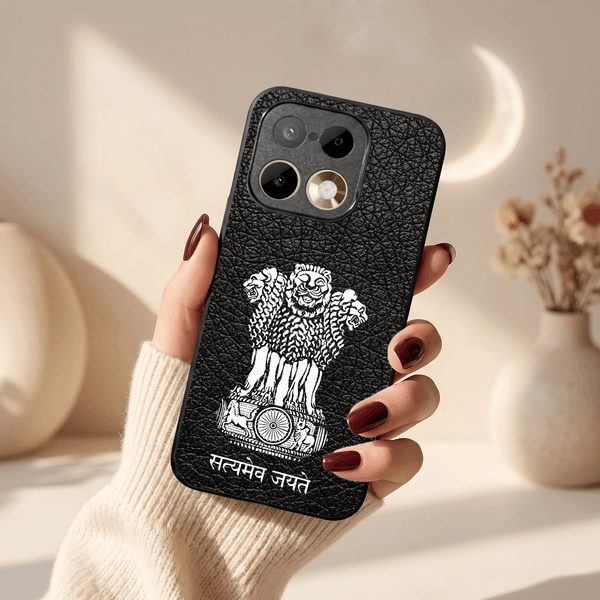 Black Satyamev Jayate MB case for Realme 16 Pro Plus
