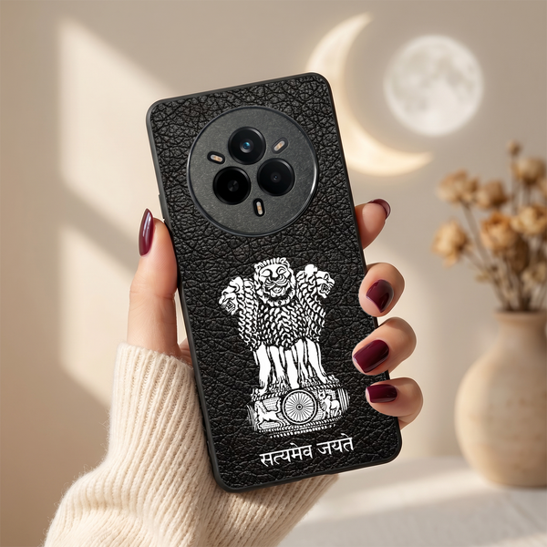 Black Satyamev Jayate MB Case for Realme 14 Pro