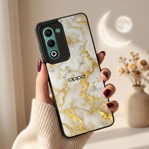 Gold Vein Glory MB Case for Oppo A5 5G