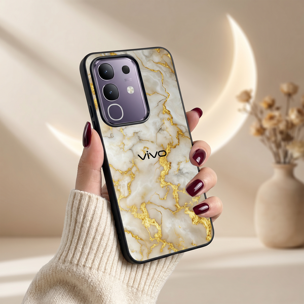 Gold Vein Glory MB Case for Vivo T4X