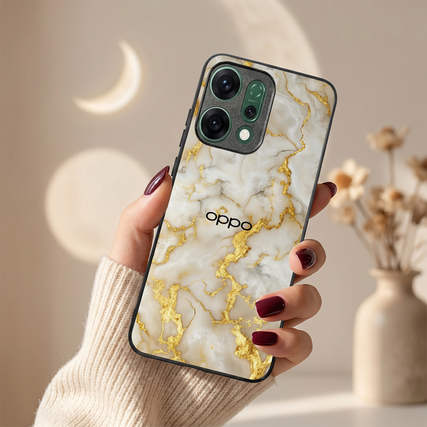 Gold Vein Glory MB Case for Oppo Reno 14