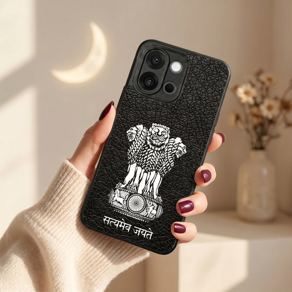Black Satyamev Jayate MB Case for Oneplus 13S