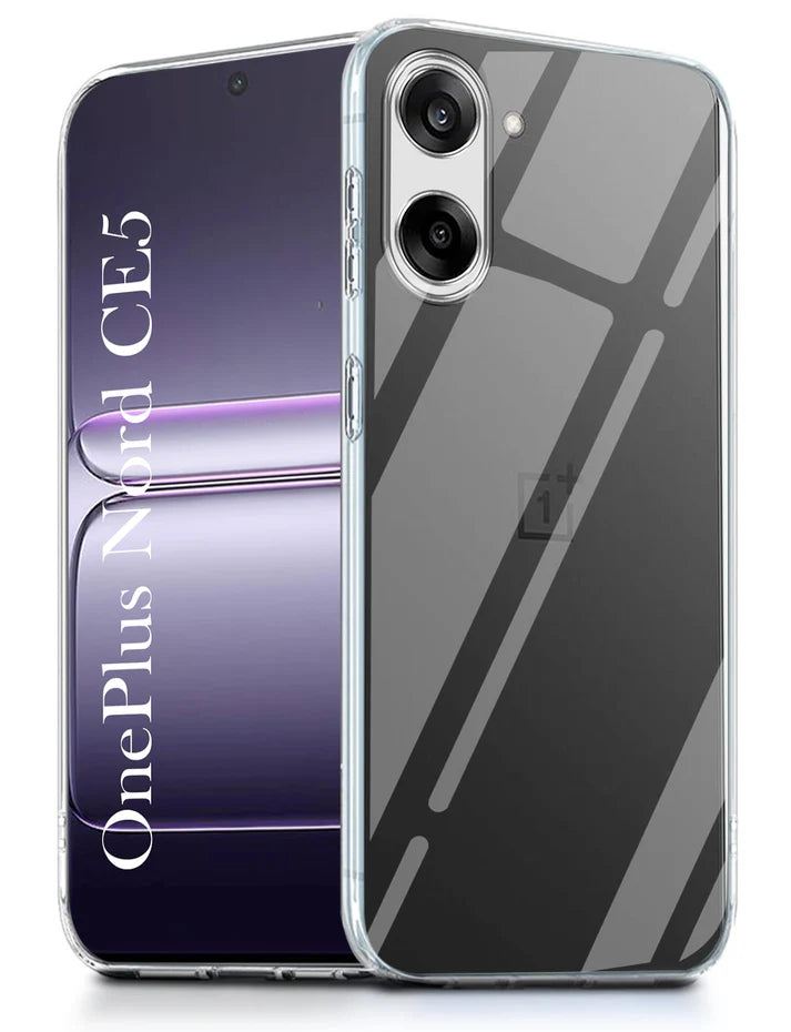 SilicaClear Transparent Silicone Case for Oneplus Nord Ce 5