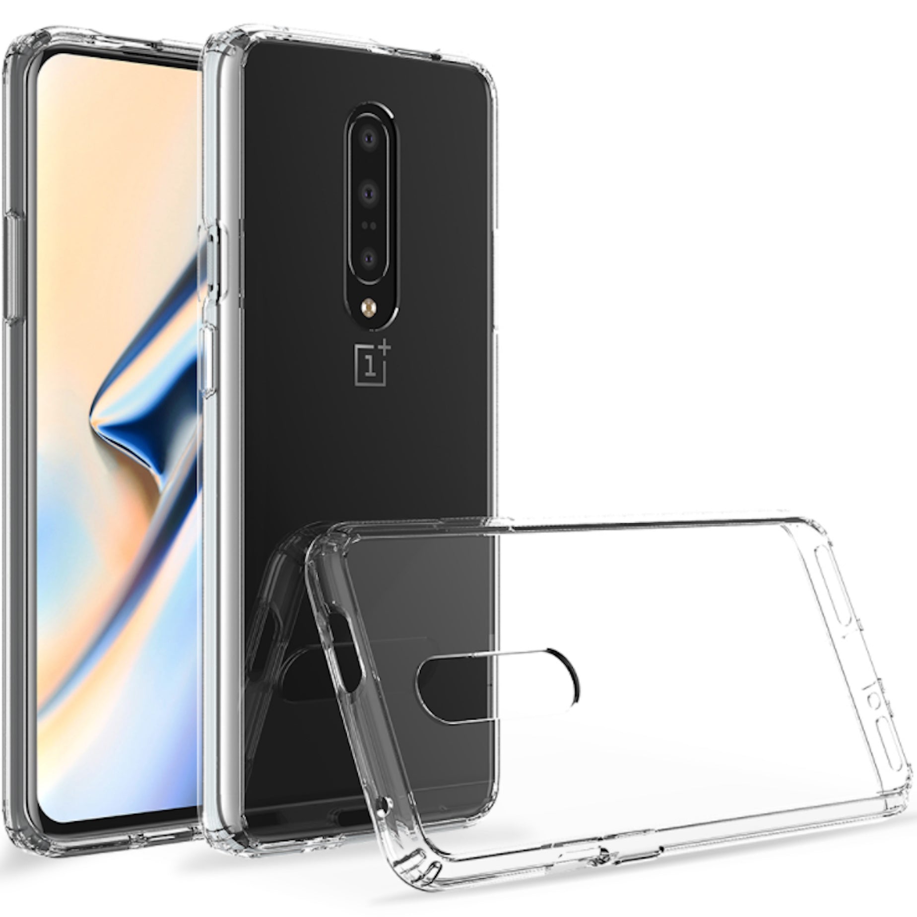 SilicaClear Transparent Silicone Case for Oneplus 7 Pro