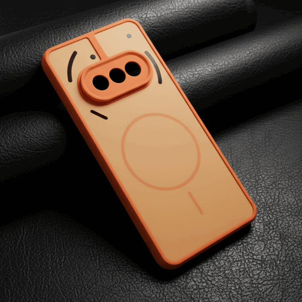 GripMate Orange Silicone case for Nothing Phone 3a