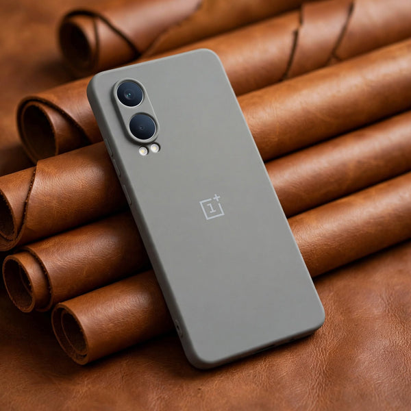 Light Grey Camera Original Silicone case for Oneplus Nord CE 4 Lite 5g