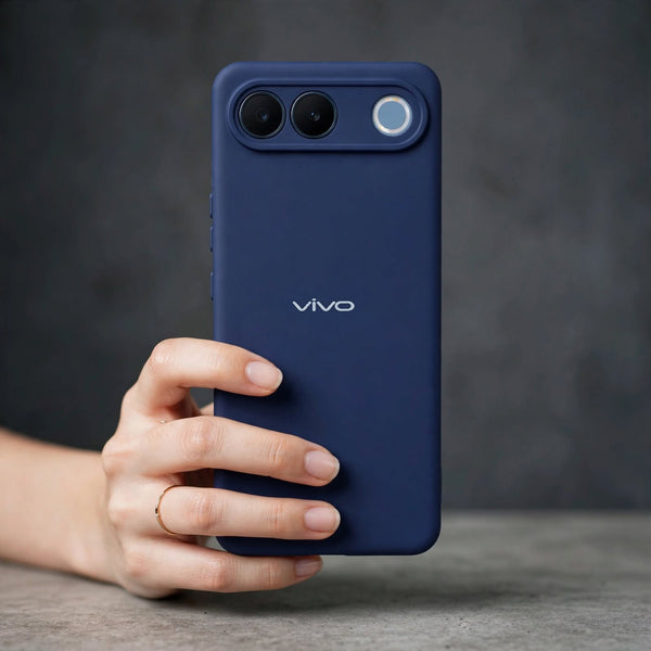 Blue Camera Original Silicone case for Vivo S2
