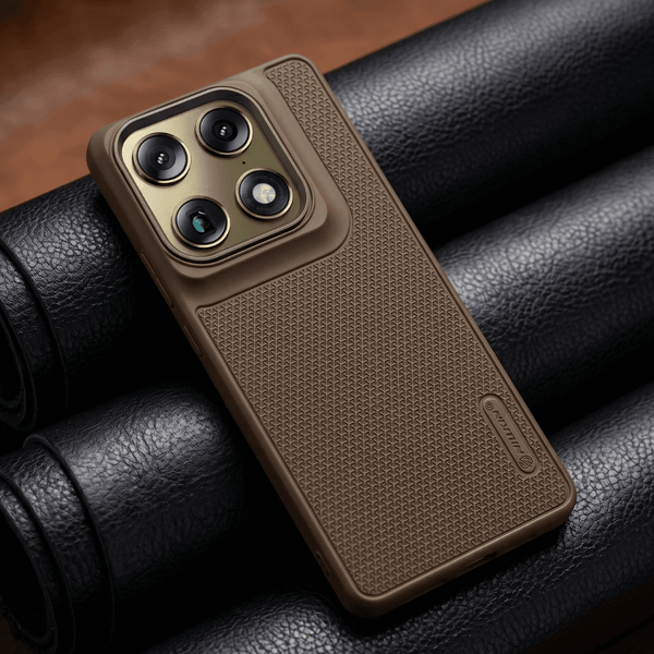 Brown DRAVIK Texture Silicone Case for Motorola Signature