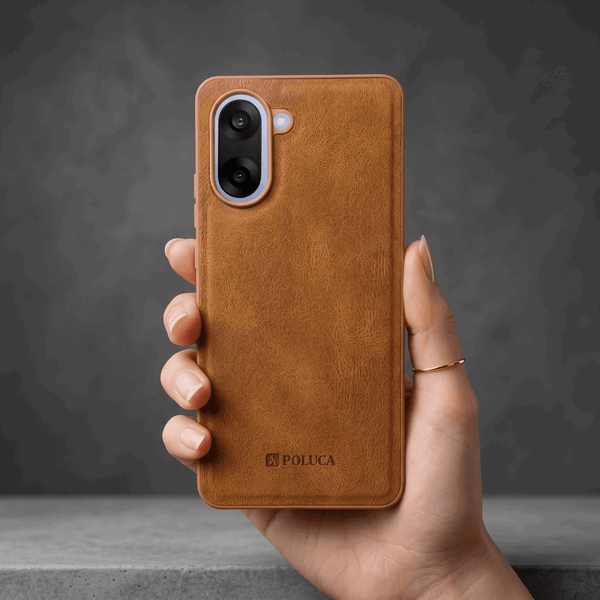 Brown Standard Leather Case for Oneplus Nord Ce 5