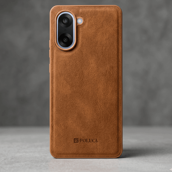 Brown Standard Leather Case for Oneplus Nord Ce 5