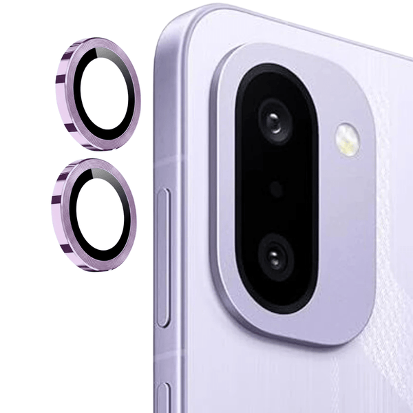 Pink Metallic camera ring lens guard for Oneplus 15r