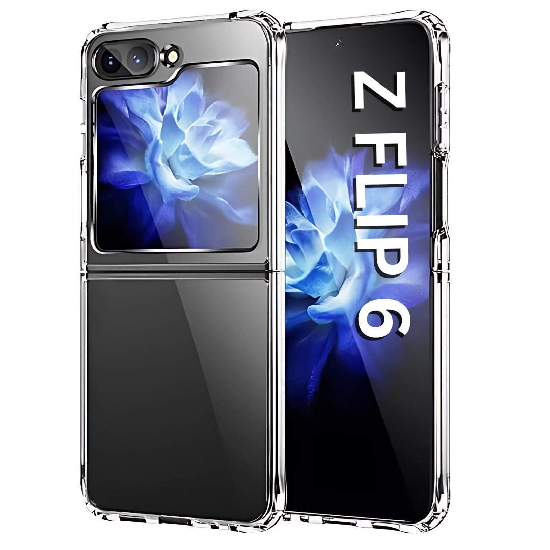 Transparent TPU Silicone case for Samsung Galaxy Z FLIP 6