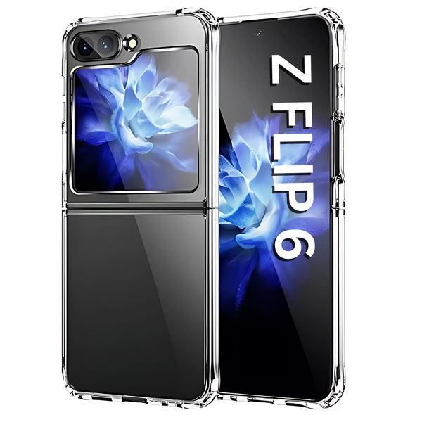 Transparent TPU Silicone case for Samsung Galaxy Z FLIP 6