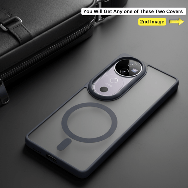 KYRON Grey Matte  Case for Vivo V40