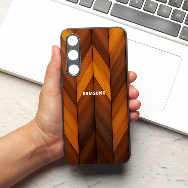 V-Wood Luxe metal back case for Samsung S24 FE