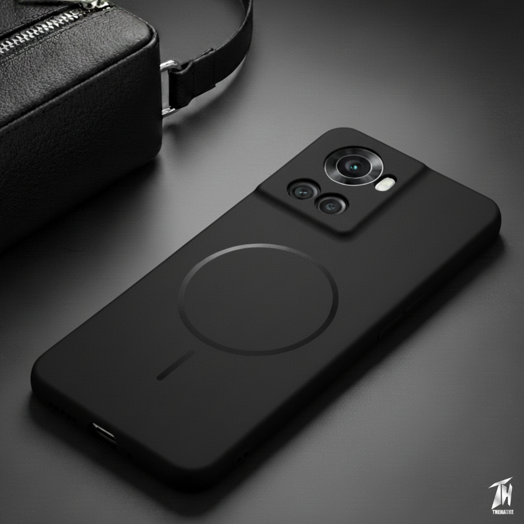 CAVEN Black Silicone case for Oneplus 10R