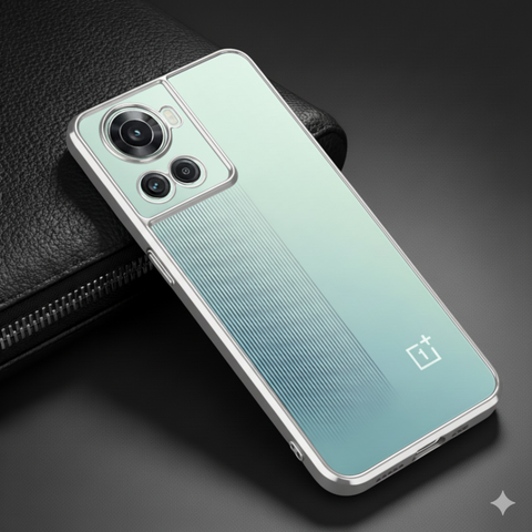 EW Silver Transparent case for Oneplus 10r