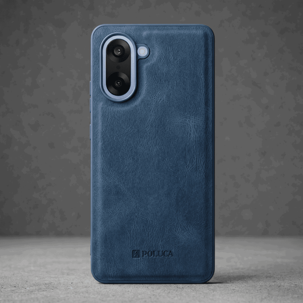 Dark Blue Standard Leather Case for Oneplus Nord Ce 5