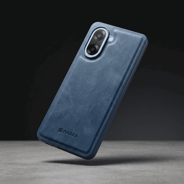 Dark Blue Standard Leather Case for Oneplus Nord Ce 5
