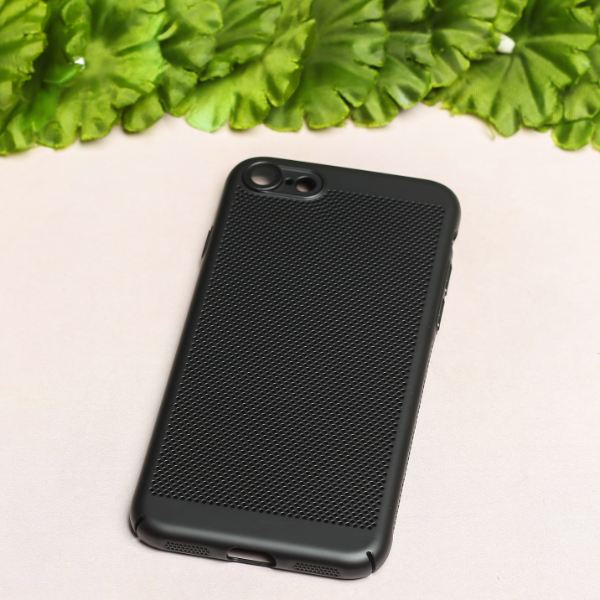 BREATHING BLACK Silicone Case for Apple Iphone 7