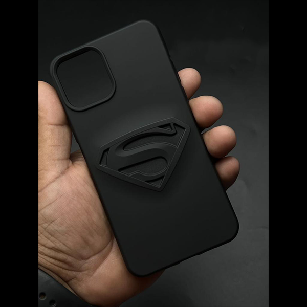 Superhero-S Engraved silicon Case for Apple Iphone 12 Pro