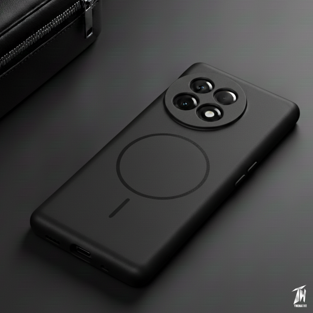 CAVEN Black Silicone case for Oneplus 11R