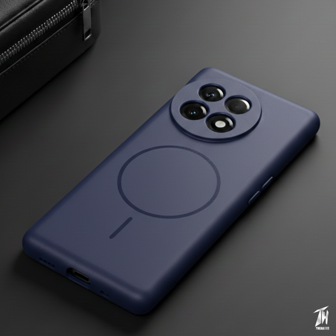 CAVEN Dark Blue Silicone case for Oneplus 11R