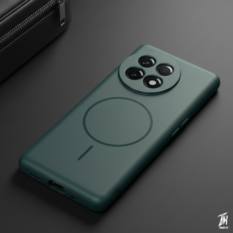 CAVEN Dark Green Silicone case for Oneplus 11R