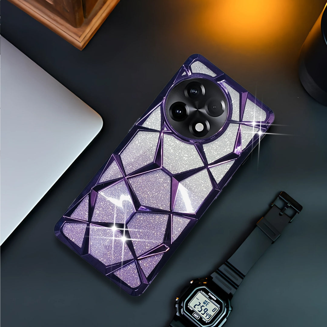 Dazzle Purple Silicone case for Oneplus 11R