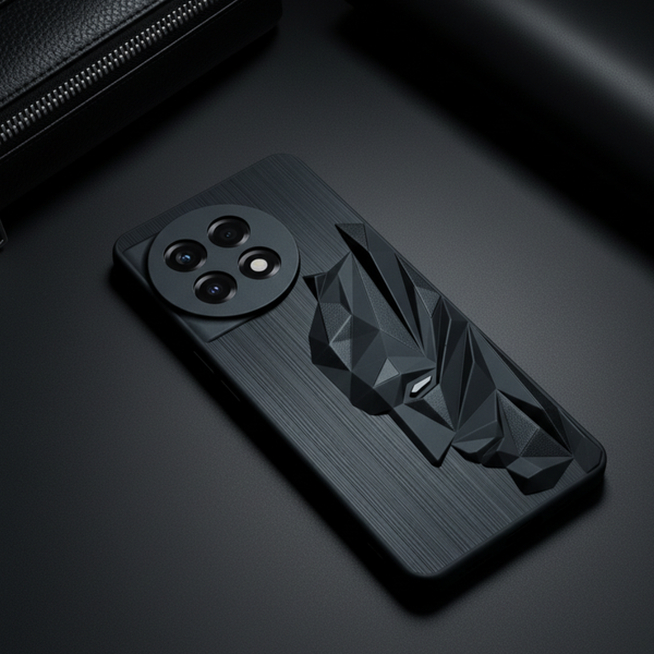 Superhero Engraved logo silicon Case for Oneplus 11R
