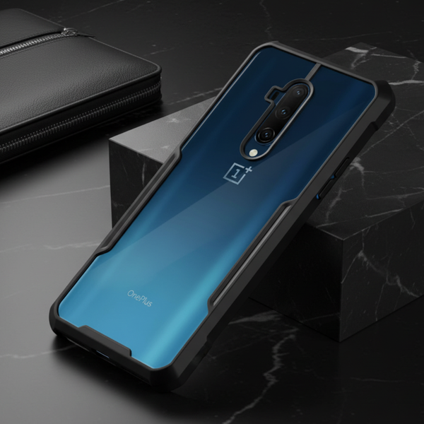 Shockproof protective transparent Silicone Case for Oneplus 7 pro
