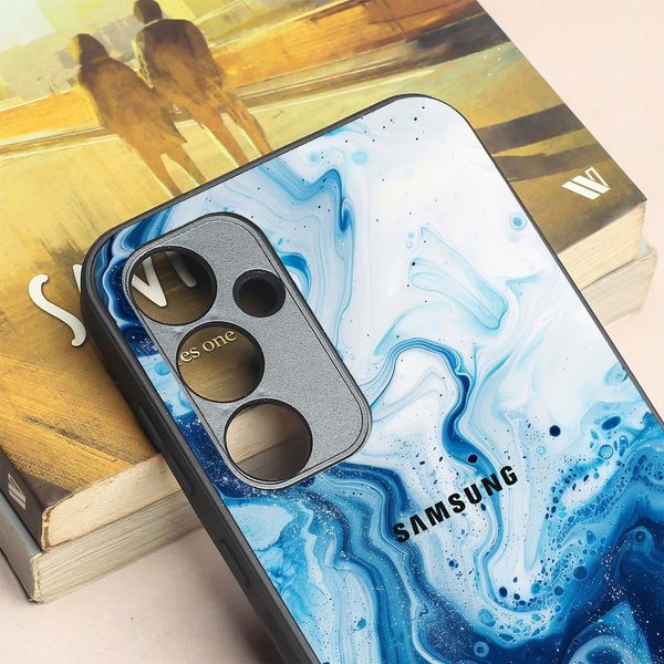 Neptune Swirl metal back case for Samsung A35