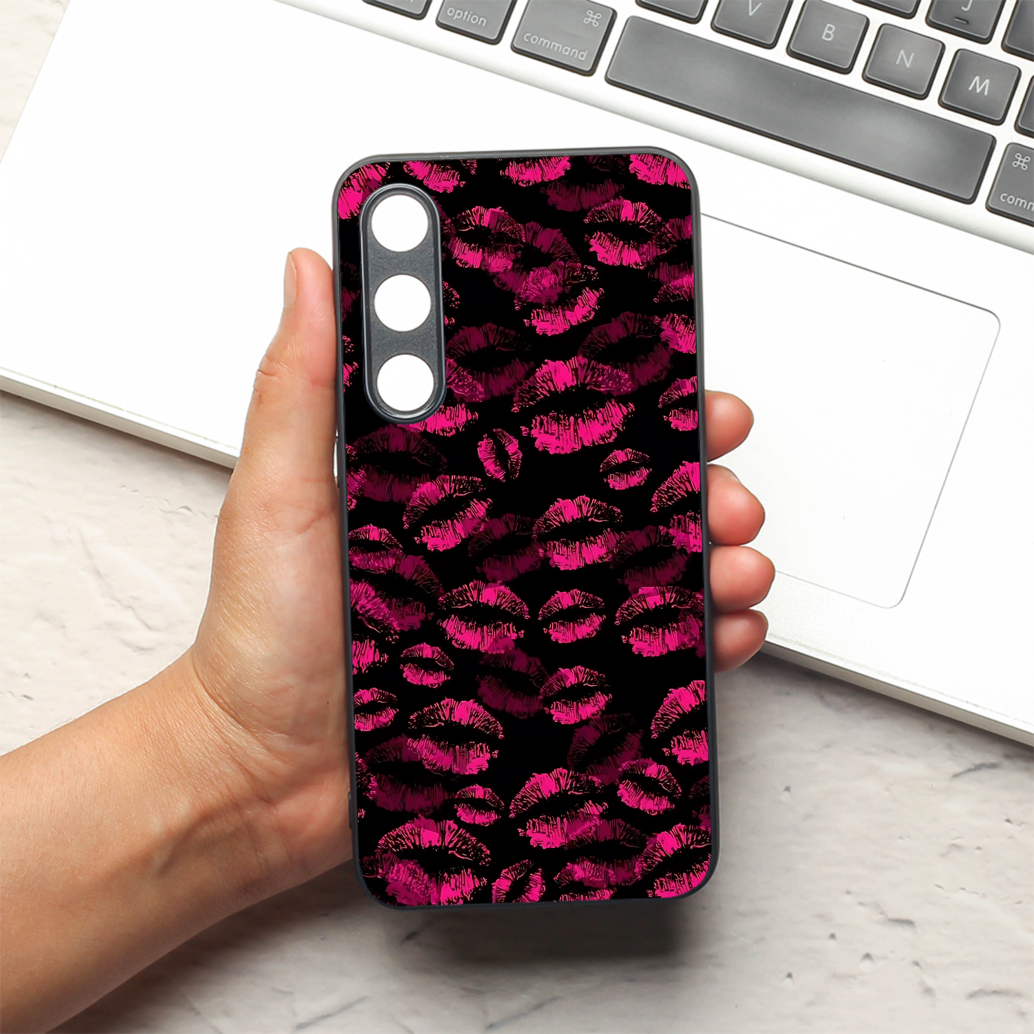 XOXO Vibe metal back case for Samsung S24 FE