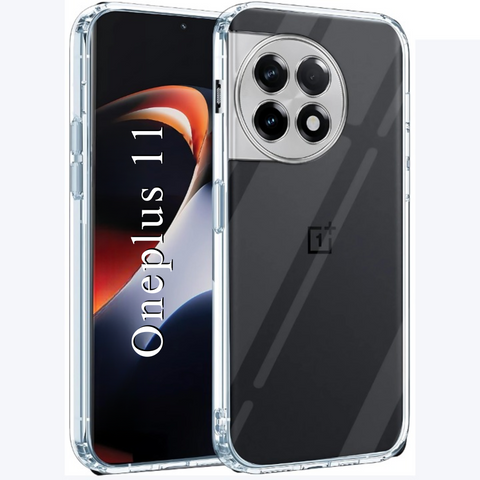 SilicaClear Transparent Silicone Case for Oneplus 11