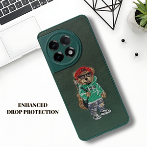 Green leather Guitar Camera Ornamented for Oneplus 11R