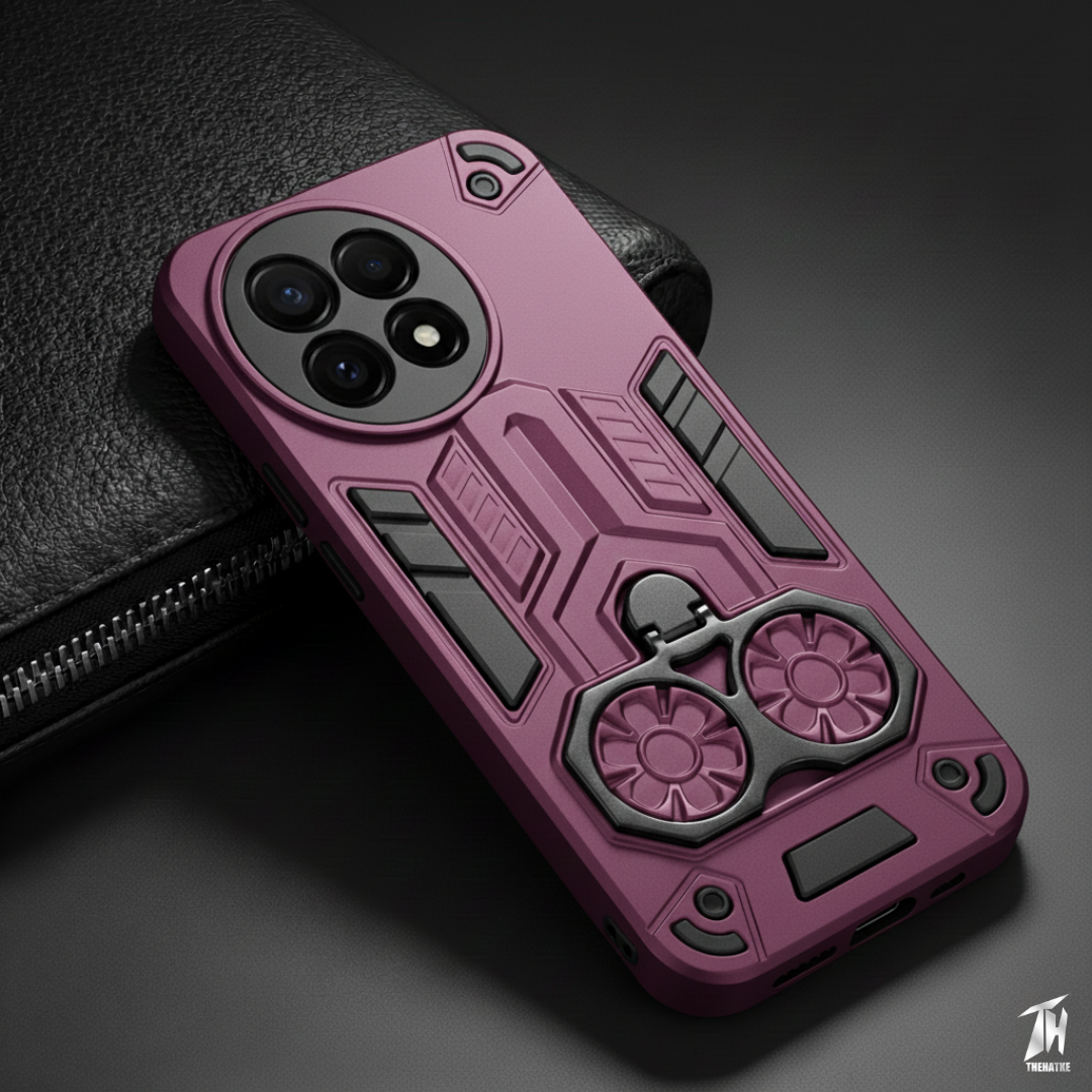 Mehroon Cycle Armor Silicone Case for Oneplus 11R