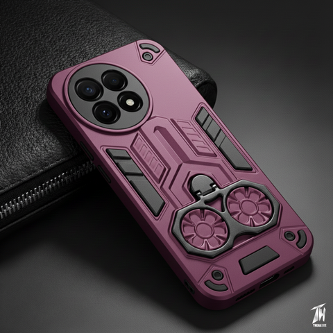 Mehroon Cycle Armor Silicone Case for Oneplus 11R