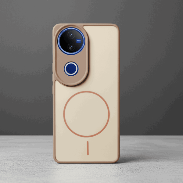 GripMate Brown Silicone case for Vivo V50