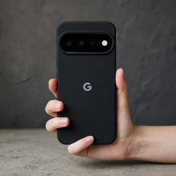 Black Original Silicone case for Google Pixel 11