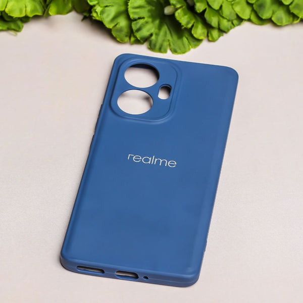 Dark Blue Spazy Silicone Case for Realme 10 Pro Plus