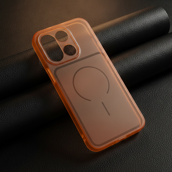 Orange Amber Silicone Case for Oneplus 15