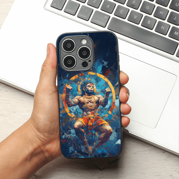 Divine Strength Hanuman ji MB Case for Apple Iphone 14 Pro Max