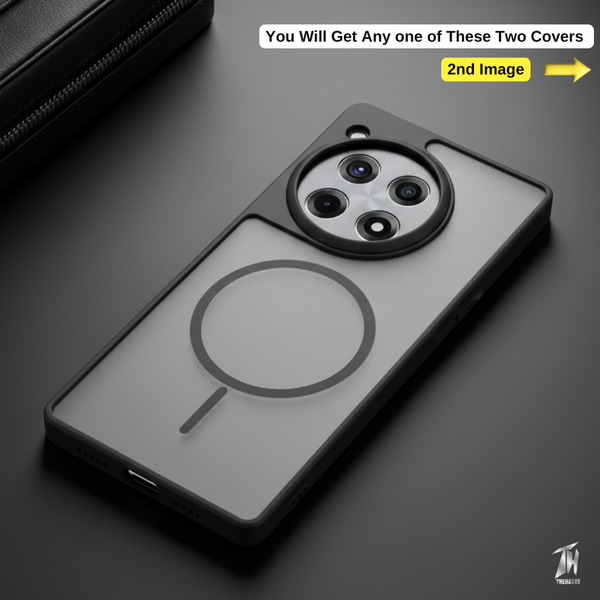 KYRON Black Matte Case for Oneplus 12r